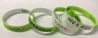Pulsera de Silicona Personalizada con Código QR y Logotipo, Impermeable, Promocional, de Goma, Impresa, Grabada en Relieve, para Eventos