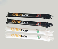 Bâtons gonflables de bruit de tonnerre d'encouragement pour Sporting Bangbang Noisemaker Bâton gonflable de ballon publicitaire personnalisé avec paille
