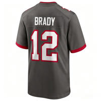 Jahitan Berkualitas Terbaik Dapat Disesuaikan # 6 MAYFIELD # 13 EVANS # 12 BRADY # 2 EGBUKA Jersey Sepak Bola Amerika