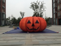 Aero 2023 Nouvelle Décoration Gonflable d'Halloween Citrouille Gonflable LED d'Halloween Meilleurs Prix avec Éclairage