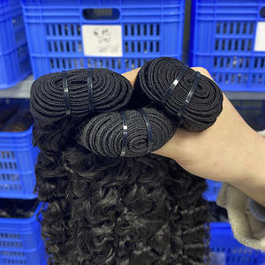 Cheveux Humains Vierges Bouclés Birmans Vietnamiens Double <span class=keywords><strong>Trame</strong></span> Faite à la Machine Toutes Couleurs Pour Femmes <span class=keywords><strong>et</strong></span> Salons - Product Image 3