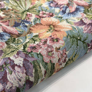 Tessuto Jacquard con Motivi Floreali per Cappotti, Gonne, Borse, Tappezzeria e Tessili per la Casa, Ideale per Autunno e Primavera - Product Image 4