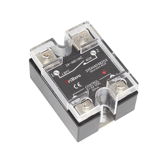 Thu nhỏ 40A/50A/60A/75A DC/AC trạng thái rắn <span class=keywords><strong>relay</strong></span> với Single phase DC điều khiển & AC đầu ra epoxide bảo vệ - Product Image 2