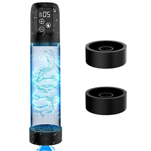 Nueva copa de masturbación masculina, Copa masturbadora de empuje vibratoria de succión de vagina <span class=keywords><strong>Real</strong></span> de silicona para hombres - Product Image 3