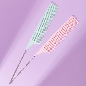 Peigne professionnel pour coiffure, grande taille, couleur bonbon, en PP, pour usage domestique, chignons et coupes de cheveux - Product Image 4