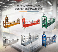 Chariot suspendu pour l'installation d'ascenseurs, plateforme suspendue pour la construction dans le gaine d'ascenseur