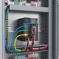 Unidad PLC Personalizable de 3 Puertos, 16 Entradas Digitales, 16 Salidas PNP, Controlador Programable de 32 E/S para Sistemas de Red de Máquinas