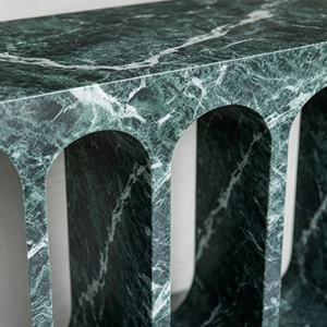 Mesa de Entrada de Diseño Moderno en Piedra, Decorativa, de Mármol Natural Antiguo - Product Image 2