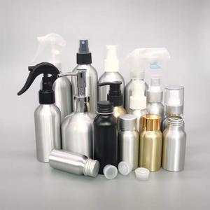 Botellas Vacías de Champú de Aluminio Plateado de Alta Calidad, 99.7% Puro, 250ml 500ml 1000ml, Reciclables, Impresión Serigráfica, Forma Personalizada, Cuidado Personal - Product Image 4