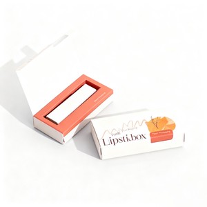 Bán buôn tùy chỉnh logo in nhỏ Son bóng hộp giấy sang Trọng Mỹ phẩm son môi bao bì hộp sơn móng tay hộp dầu với in - Product Image 3