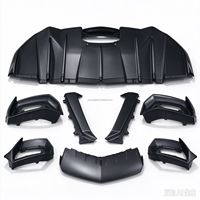 Kit carrosserie en fibre de carbone pour Lamborghini LP700, style OEM, haute qualité, sortie d'air latérale du diffuseur avant