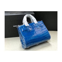 Nouveauté, sac à main en cuir de crocodile véritable de luxe en gros pour femmes