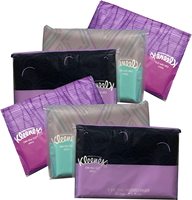 Tisu wajah ukuran kustom kertas lembut 200*190mm tisu wajah saku 2 lapisan tisu dompet nyaman
