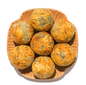 Tè Fiorito Artigianale in Palline con Fiori di Giglio, Gelsomino, Rosa e Peonia - Product Image 3