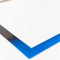 Panneaux en verre trempé ultra clairs à impression colorée graduée personnalisée AR revêtement antireflet écran avant en verre