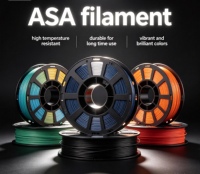 Filament ASA 1,75 mm 1 kg, résistant aux UV, plastique pour imprimante 3D, noir, blanc, naturel, filament ASA