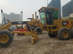 เครื่องจักรก่อสร้างแบบใช้แล้วเครื่องไล่ระดับมอเตอร์ใช้ระดับ140H 140g 140K จากญี่ปุ่น - Product Image 3