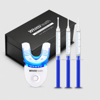 Kit de Blanchiment Dentaire de Luxe en Boîte, Meilleure Vente, pour Usage Domestique, Kits de Blanchiment des Dents en Gros avec Logo Personnalisé et Seringue de Gel