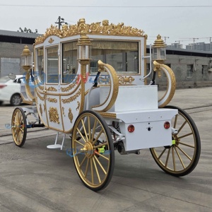 Fabricante de Carruajes Clásicos Reales para Bodas y Turismo, Carruaje Eléctrico sin Caballos - Product Image 4