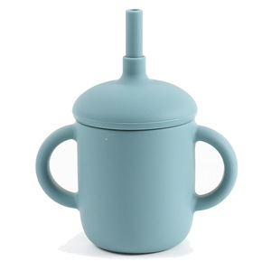 Nouvelle <span class=keywords><strong>tasse</strong></span> à bec en silicone pour bébé, <span class=keywords><strong>tasse</strong></span> à paille pour enfants, <span class=keywords><strong>tasse</strong></span> à eau pour nourrissons, <span class=keywords><strong>tasse</strong></span> <span class=keywords><strong>d</strong></span>'<span class=keywords><strong>apprentissage</strong></span> - Product Image 2
