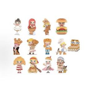 POP MART Molly People <span class=keywords><strong>who</strong></span> love Bread Series - Bambola di Peluche 100% Autentica - Mystery Box Blind Box - Figurina Fashion a Sorpresa - Product Image 1