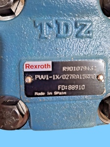 ปั๊มใบพัดรุ่นดั้งเดิม R901079432 PVV1-1X/027RA15RMB ขนาด 27 ซม./วินาที SAE-B หน้าแปลน 210 บาร์ ปั๊มไฮดรอลิก มีสินค้าในสต็อก - Product Image 5