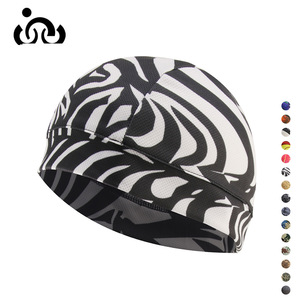 Cycling Cap Summer Windproof Breathable Sports Head Cover For Running And Cycling Adult Floral Pattern YM-MC - Product Image 1
