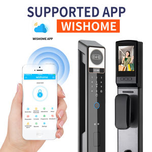 Handaily 3D चेहरा पहचान डिजिटल होटल स्वत: ताला चेहरे के साथ स्कैन कैमरा फिंगरप्रिंट वाईफ़ाई स्मार्ट दरवाज़ा बंद - Product Image 5