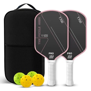 <span class=keywords><strong>Raquette</strong></span> de <span class=keywords><strong>pickleball</strong></span> en fibre de carbone T700 texturée mate, épaisseur 16 mm, durable, fournie par l'usine - Product Image 5