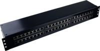 Protector Contra Sobretensiones Ethernet Telebahn 5V/24V/48V de 48 Puertos PoE SPD RJ45 para Gabinete de Distribución para Redes de Comunicación y Datos