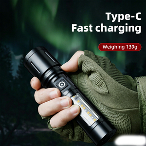 <span class=keywords><strong>Linterna</strong></span> Multifuncional de Aleación de Aluminio en Oferta, <span class=keywords><strong>Linterna</strong></span> de Trabajo <span class=keywords><strong>LED</strong></span> COB con Láser Potente, <span class=keywords><strong>Carga</strong></span> Tipo-C, <span class=keywords><strong>Linterna</strong></span> Pequeña para Exteriores - Product Image 6