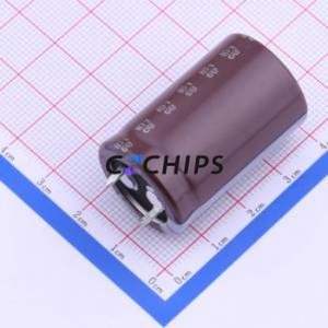 Condensador Electrolítico de Aluminio TDA 450V150 22*35 de Montaje a Presión (THT), Componente de Orificio Pasante, D22xL35mm 150uF 20% 450V 10mm - Product Image 2