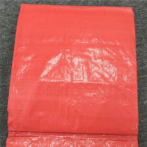 Bâche de tente tissée imperméable en tissu enduit PE bleu et orange pour doublure et usage industriel, style uni - Product Image 3