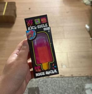 Jouet sensoriel anti-stress en forme de gâteau, pizza, cornet de crème glacée, Needoh Squishy Popsicle, jouet à presser - Product Image 3