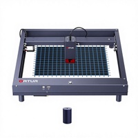Graveur/découpeur laser à diode Ortur H10 10W - Sur table, refroidissement par air, double tête pour bois/métal/cuir/acrylique/verre - Facile à utiliser