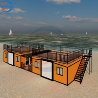Maison modulaire pliable WinFair, extensible, préfabriquée, 40 pieds, maisons de luxe, préfabriquées, modernes, modèle de maison conteneur avec salle de bain