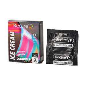Condones de Látex Recare con Diseño Nuevo, Puntos Grandes, Sabor a Helado, para Hombre, Más Vendidos, de Alta Calidad - Product Image 4