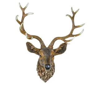 Wandmontage Decoratieve Stag Herten Hoofd Standbeeld