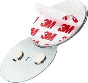 Aimant industriel en néodyme N35 Détecteur <span class=keywords><strong>de</strong></span> fumée à arc <span class=keywords><strong>de</strong></span> surface à revêtement fort Kit d'installation <span class=keywords><strong>de</strong></span> capteur d'alarme <span class=keywords><strong>de</strong></span> sécurité adhésif 3M - Product Image 1