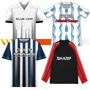 Herren Retro Fußball Trikot New Style Atmungsaktive Top Sport Fan T-Shirt OEM Automat isiertes Schneiden Keine Marke/Logos - Product Image 1