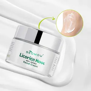 Groothandel Op Maat Gemaakte Dark Spot Verwijderen Kruidenzoethout Whitening Cream Lightening Whitening Sproeten Gezichtscrème