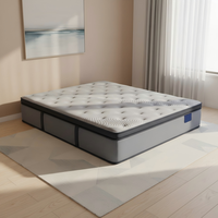 Colchón de Espuma Viscoelástica de Látex Natural para Hotel de 5 Estrellas, Tamaños Personalizados, King, Queen, Individual, Enrollable, con Gel, con Muelles Ensacados, en Caja