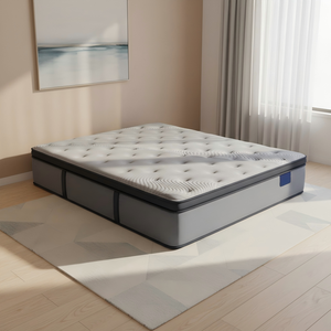 <span class=keywords><strong>Materasso</strong></span> in Scatola Personalizzabile per Hotel 5 Stelle, in Lattice Naturale e Memory Foam, con Gel e Molle Insacchettate, Disponibile nelle Misure <span class=keywords><strong>King</strong></span>, Queen e Twin - Product Image 3