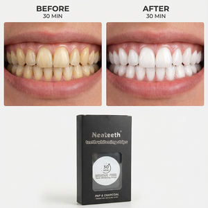 Bandes blanchissantes pour les dents au charbon actif PAP+ personnalisables en gros, 14 unités - Product Image 2