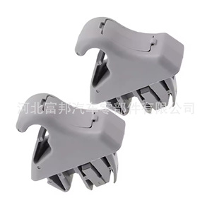 Mitsubishi Pajero Sun Visor Holder Bracket <b>Hooks</b> MR779704 MR779705 <b>Plastic</b> Slip <b>Hook</b> For Car Interior Accessory - Product Image 3