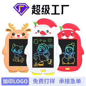 Bonne qualité Aopu usine commerce extérieur LCD <span class=keywords><strong>couleur</strong></span> d'écriture bloc-notes électronique 8.5 pouces Graffiti conseil cadeau <span class=keywords><strong>de</strong></span> noël <span class=keywords><strong>dessin</strong></span> pour enfants - Product Image 2