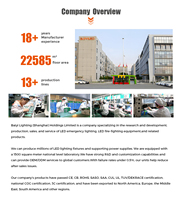 Panneau de sortie LED Running Man, éclairage d'évacuation d'urgence, projecteur double tête, montage mural, IP65, bâtiments commerciaux et industriels