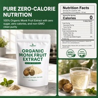 OEM AegleWell 100% Zuiver Monniksvrucht Extract Zonder Erythritol, Zero Calorie, Zero Koolhydraten, Natuurlijke Keto Zoetstof Poeder