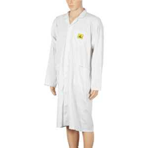 Vêtement ESD TC unisexe Leenol, tissu TC antistatique, vêtements de sécurité pour l'usine d'électronique - Product Image 1