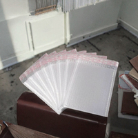 Enveloppes d'expédition autocollantes épaisses, imprimées en flexographie, imperméables, à fond carré, 20*25 cm, pour emballage